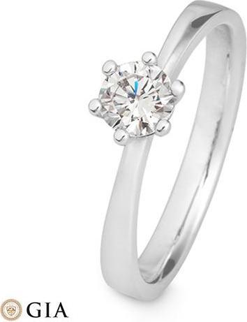 Produktbild Breuning RING - 6er Krappenfassung (58, 750/18 K Gold)