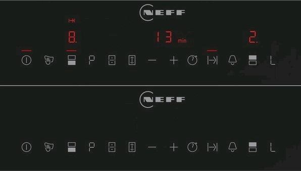Image du produit Neff N 70, Domino-Kochfeld, Flex-Induktion, 30 cm, Schwarz, Mit Rahmen aufliegend, T63TDX1L0
