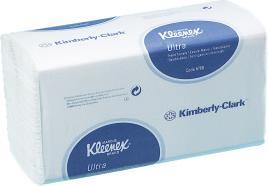 Actual product image Kleenex Folded towel 2lg. 24,1x19,1cm 37374 white, Z-fold 18x150 sheets (18 x)