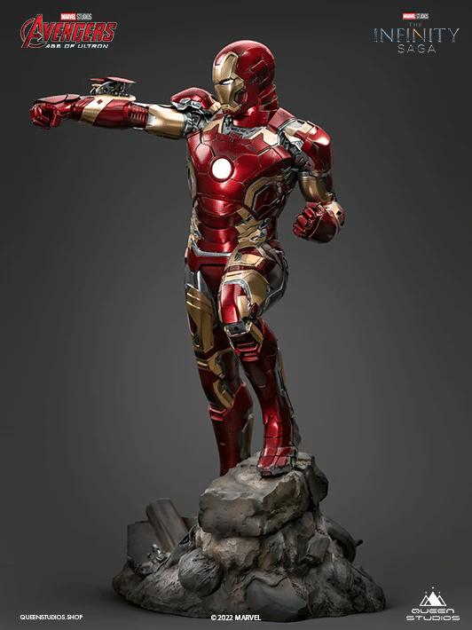 Actual product image Queen Studios Avengers - Age of Ultron "Iron Man MK43" 1/4 Statue