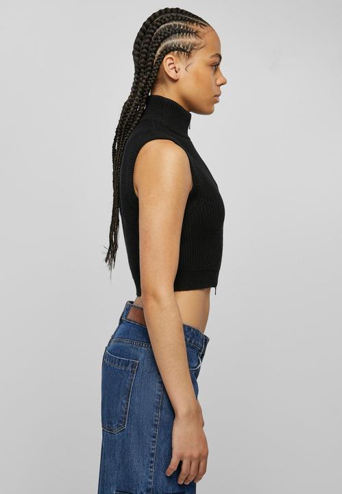 Actual product image Urban Classics Ladies Short Knit Vest (L)
