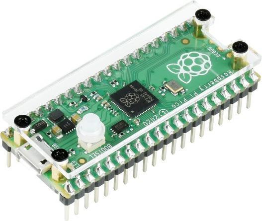 WaveShare Transparent acrylic case for Raspberry Pi Pico
