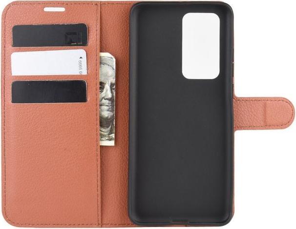Produktbild MU Classic Litchi Leder Bookcover Series (Huawei P40 Pro+)