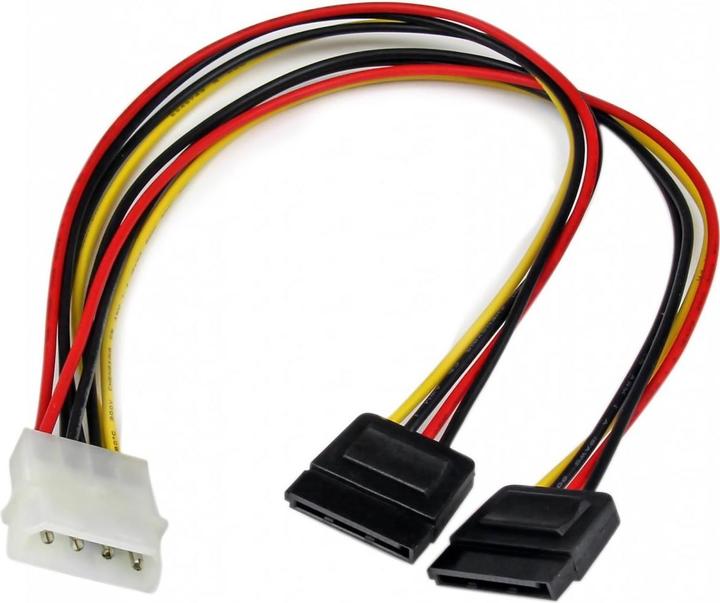 Actual product image StarTech 12LP4 TO 2X SATA POWER YCABLE