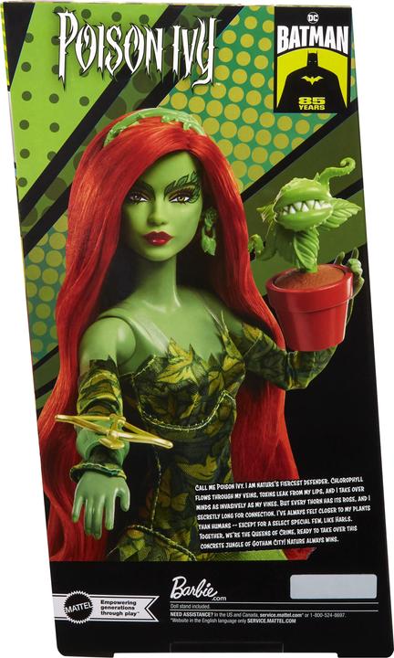 Actual product image Barbie Signature Poison Ivy collector's doll