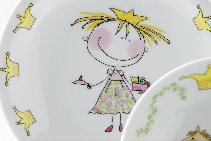 Immagine prodotto Kahla Stoviglie per bambini in porcellana 3 pezzi Principessa delle favole