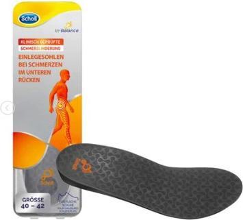 Image du produit Scholl Semelles InBalance pour les douleurs du bas du dos