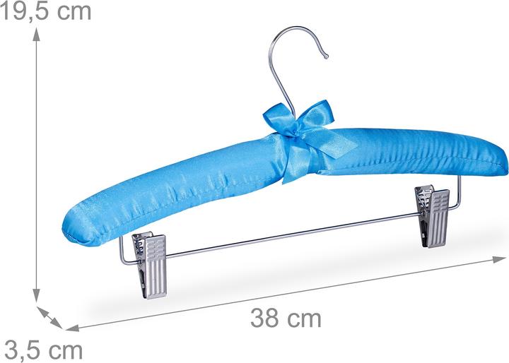 Image du produit Relaxdays Cintre satin (5 x)