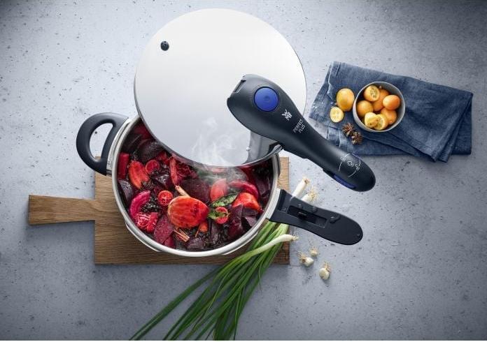 Produktbild WMF Schnellkochtopf (22 cm, Dampfkochtopf, Edelstahl)