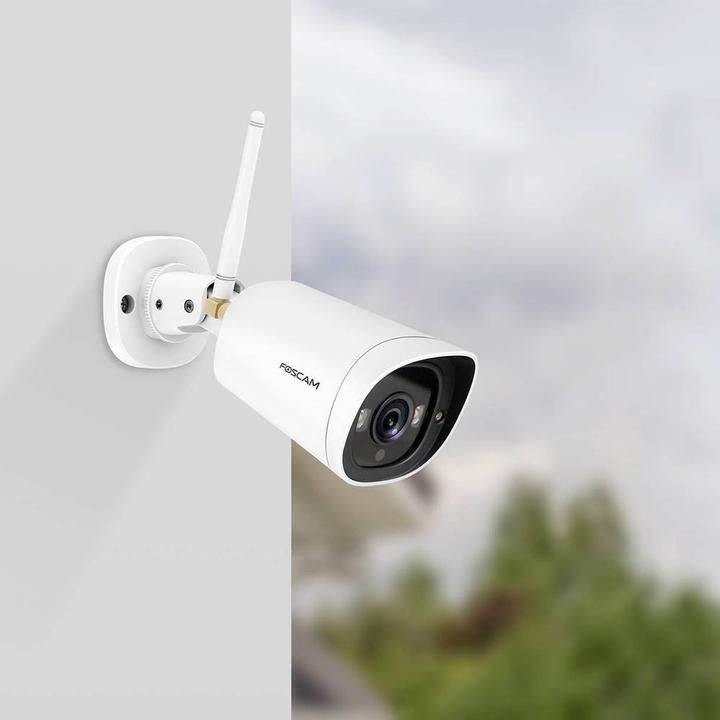 Actual product image Foscam G4C WLAN IP Surveillance Camera Super HD (2560x1440), 4MP, 2x Spotlight, P2P, Smart Detection (2560 x 1440 Pixels)