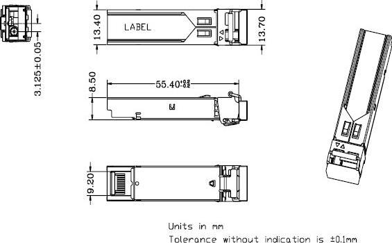 Allnet modem isp bridge gpon in formato mini-gbic sfp "all4785-gpon"
