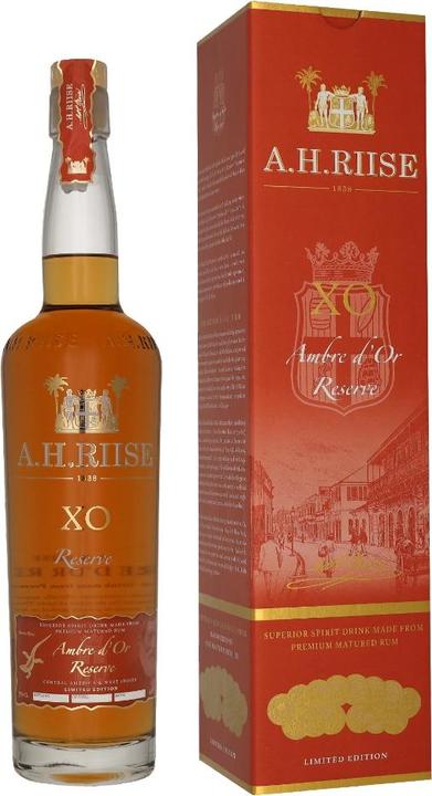 Produktbild A.H.Riise X.O. Ambre d'Or Reserve Rum (1 x 70 cl)