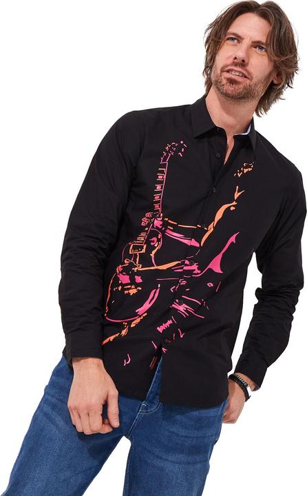 Actual product image Joe Browns Music Man Print Long Sleeve Shirt (XL)