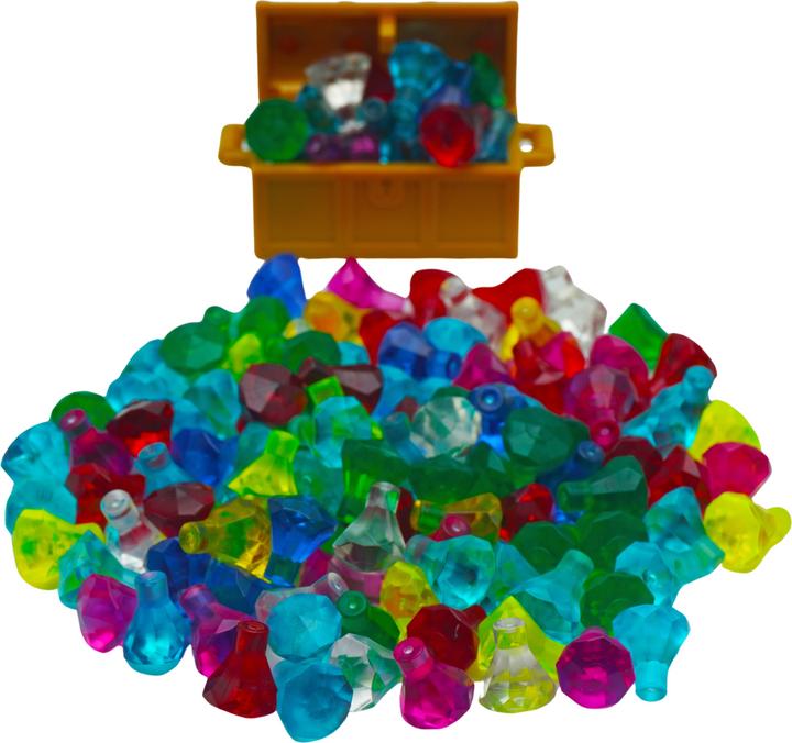 Actual product image LEGO Gemstones Diamonds Jewellery Treasure + Treasure Chest (30153, LEGO Accessories)