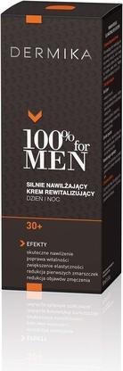 Produktbild Dermika 100% for Men 30+ moisturizing face cream 50ml (50 ml, 24h Creme)