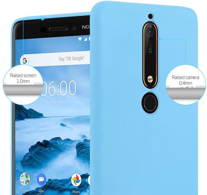 Productafbeelding Cadorabo TPU Candy Cover (Nokia 6.1, Nokia X6 2018)