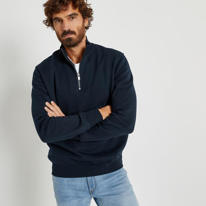 Produktbild La Redoute Collections Sweatshirt im Troyer-Stil (XL)