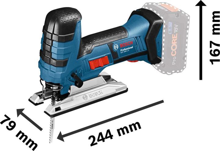 Image du produit Bosch Professional GST 18V-Li S