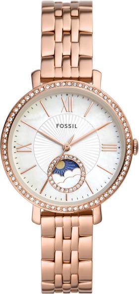 Rose gold tone and white