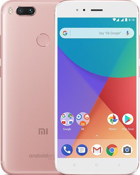 Xiaomi Mi A1 (32 GB, Rose Gold, 5.50", Hybrid Dual SIM, 12 Mpx, 4G)