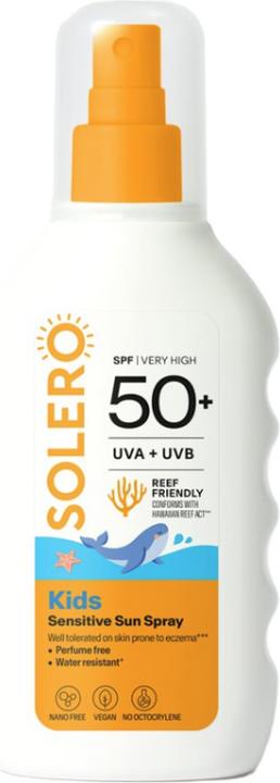 Solero Kids Sensit Sonnensp SPF50+ 200ml (Sun spray, SPF 50+, 200 ml)