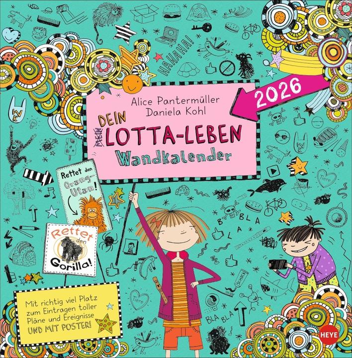 Produktbild Lotta-Leben Broschurkalender 2026 (Deutsch)