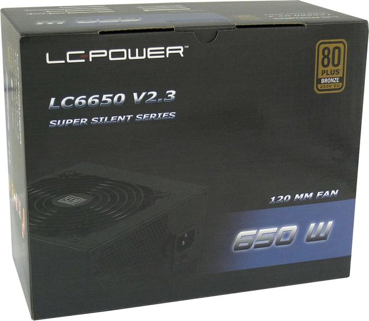 Immagine prodotto LC-Power Serie Super Silent (650 W)