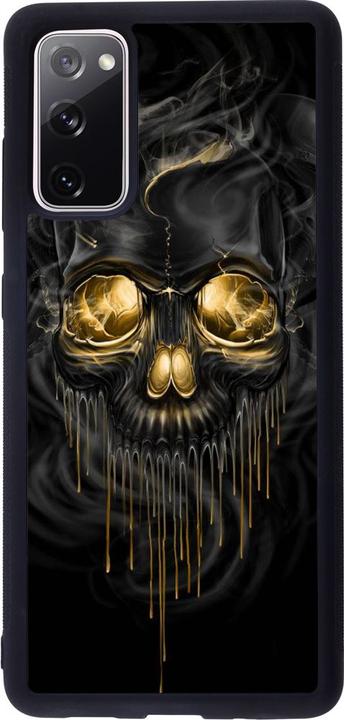 Produktbild PhoneLook Hülle Galaxy S20 FE Silikon schwarz Skull 02 (Samsung Galaxy S20 FE 5G)