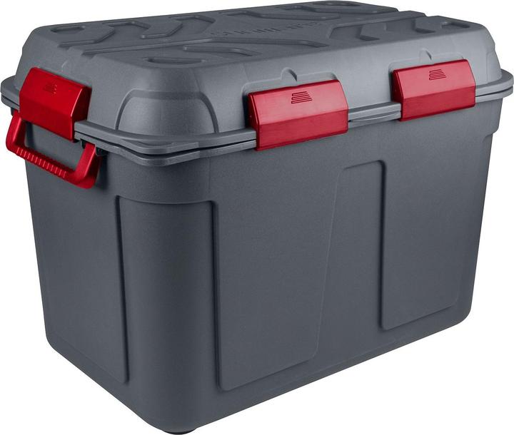 Sunware Q-line waterproof storage box 160L anthracite red (160 l)