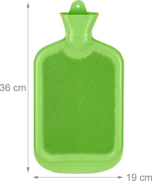 Actual product image Relaxdays Hot water bottle (2 l)