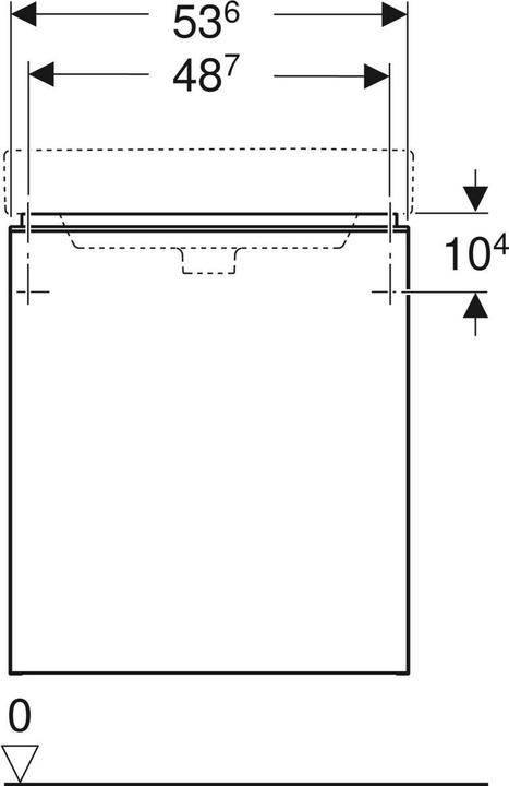 Produktbild Geberit 500.365.JL.1 (53.5 x 43.5 x 62 cm)