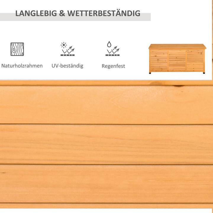 Produktbild Outsunny Gartentruhe