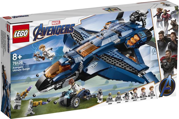 Actual product image LEGO Ultimate Avengers Quinjet (76126, LEGO Marvel)