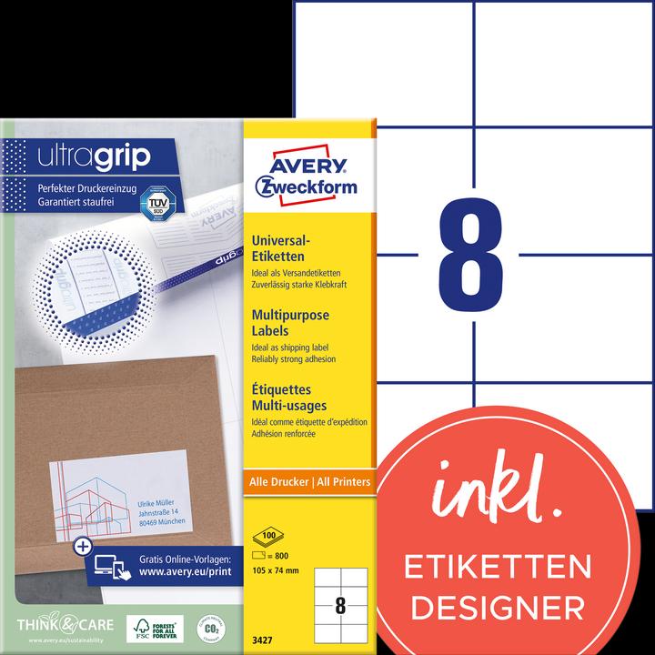Avery Universal-Etiketten