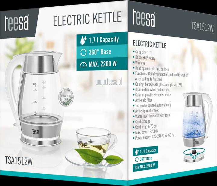 Immagine prodotto Teesa Bollitore wireless (1.70 l)