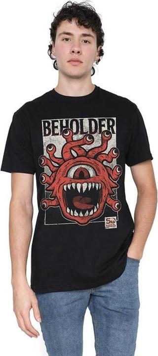 Actual product image Dungeons & Dragons Mens Beholder Vintage 50th T-Shirt (5XL)