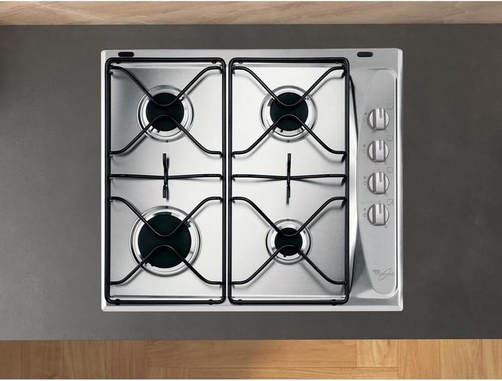 Produktbild Whirlpool AKM 268/IX Kochfeld Edelstahl Integriert Gaskochfeld 4 Zone(n)