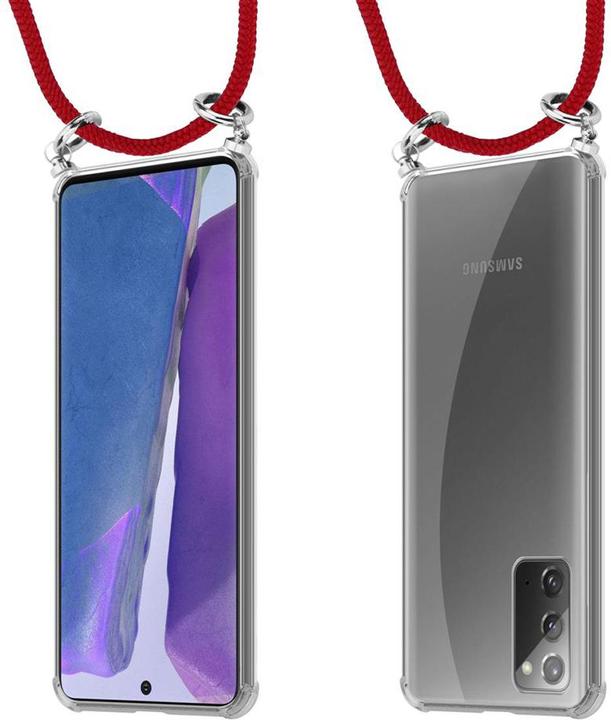 Produktbild Cadorabo TPU Handy Kette SILBER Cover