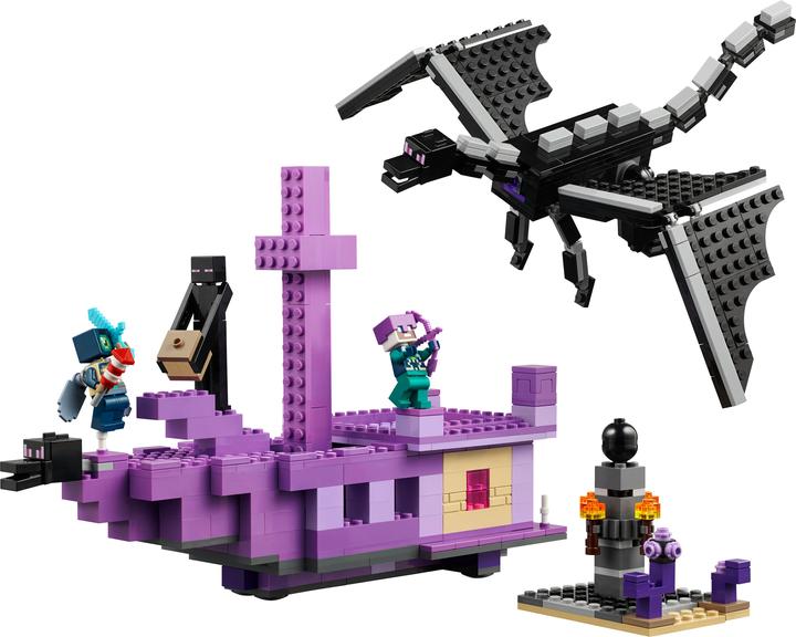 Actual product image LEGO 21264 The Ender Dragon and the Ender Ship (21264, LEGO Minecraft)