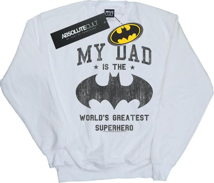 Produktbild Batman My Dad Is A Superhero Sweatshirt Mädchen (140, 146)
