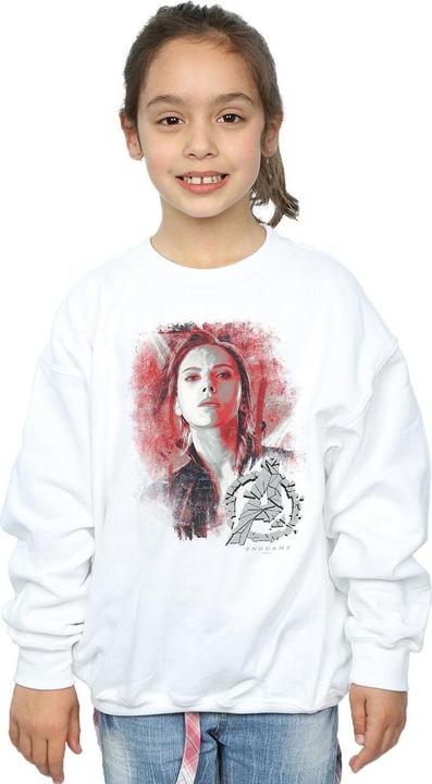 Image du produit Sweatshirt brossé fille Avengers Endgame Black Widow (116)