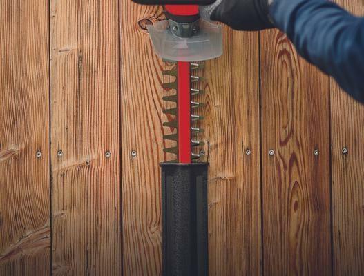 Actual product image Einhell Single Hand Battery Hedge Trimmer GC-CH 18/40 Li So 3410940 (Cordless hedgecutters)