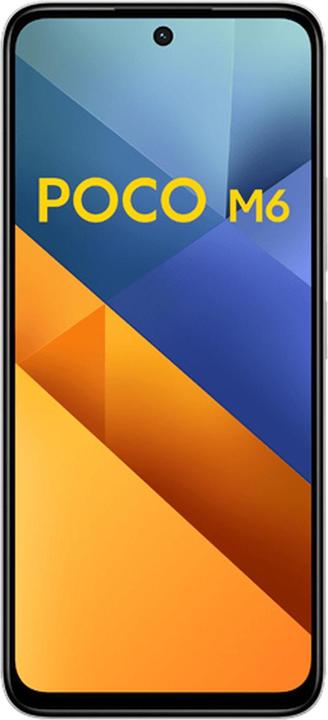 Produktbild Xiaomi Poco M6 EU (128 GB, Silver, 6.79", Dual SIM, 108 Mpx, 4G)