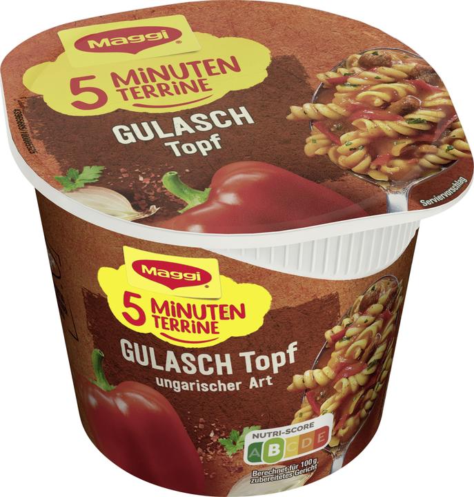 Actual product image Maggi 5 MINUTES TERRINE Goulash pot (57 g)