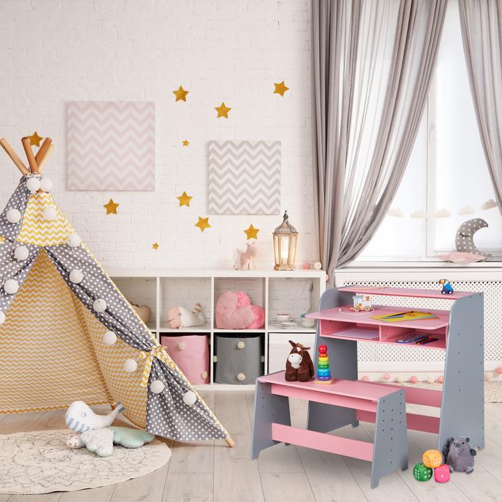 Actual product image Relaxdays 2-piece children's table (Kids table)