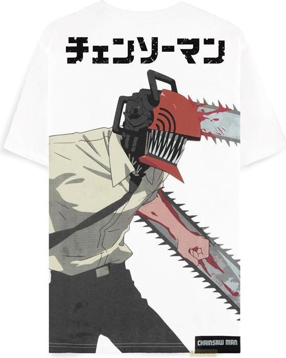 Produktbild Difuzed Chainsaw Man - Outlined Men's Short Sleeved T-shirt - 2XL (XXL)