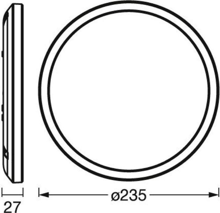 Actual product image Ledvance Smart+ Orbis Ceiling (1140 lm)