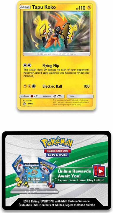 Immagine prodotto Pokémon Tapu Koko Collection Box (Inglese, Box Set e Collezione)