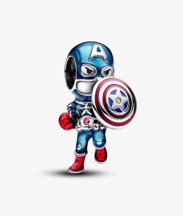 Immagine prodotto Pandora Capitan America (Argento 925, Smalto)