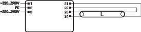 Actual product image Osram QT-FIT 5/8 1X18-39